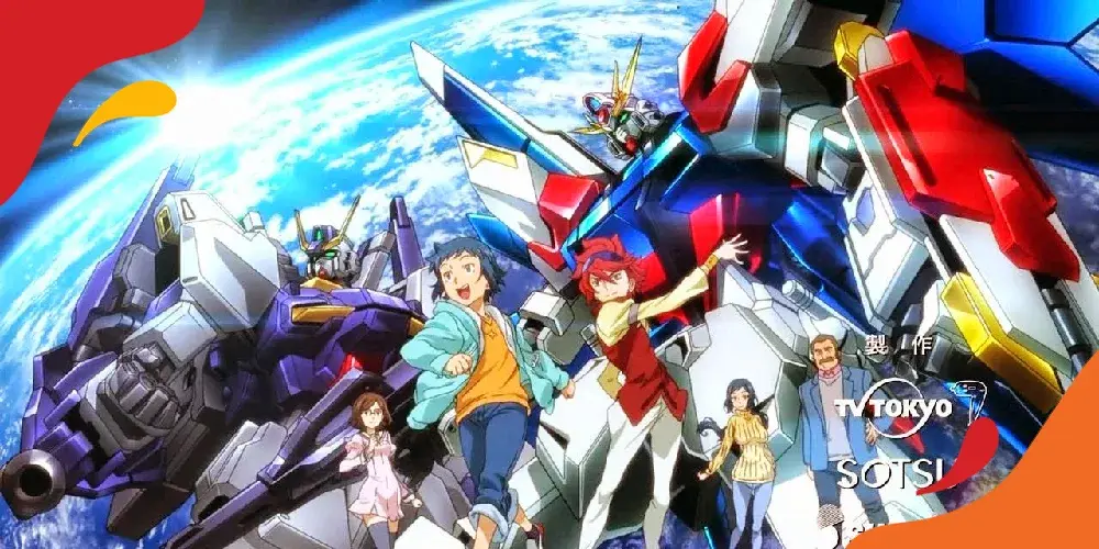 anime Gundam Build Fighters - 2013